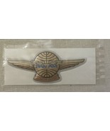 Vintage PAN AM AIRLINES Junior Flyer Plastic Kiddie Pilot Wings Sticker NOS - $5.37 CAD
