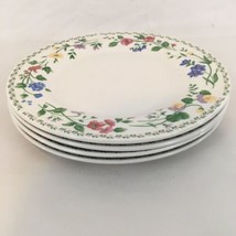 Farberware Stoneware English Garden 1993 Set of 4 Dinner Plates (4) - $38.61