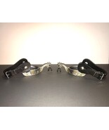  Antique Hand Tooled Cowboy Spurs with Jiggle Bobs - $155.00