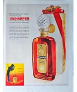 L.W. Harper - Celebrity Decanter - Holiday Pleasure-1961 Vintage Print Ad - $221.19 MXN