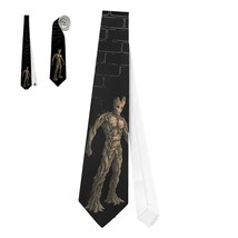 Necktie Guardians of the Galaxy Starlord Drax Gamora Groot Cosplay - £19.98 GBP