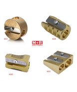 Mobius + Ruppert (M+R) Brass Pencil Sharpener - 4 shapes!  Made in Germany - €5,38 EUR+