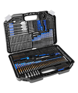 246-Pc Drill Bit &amp; Driver Set — Multi-Material for Wood, Metal, Masonry,... - $54.15