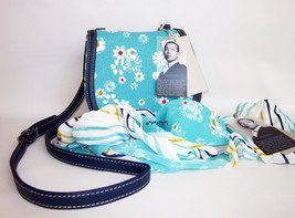 Jason Wu for Target Crossbody Bag and Scarf Set - Blue Floral - NWT - HTF - $58.00