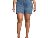 Terra &amp; Sky Women&#39;s Plus Size Bermuda Denim Shorts, 7” Inseam Size 2X(20... - £18.59 GBP
