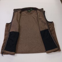 Stillwater Supply Co. Fleece Vest Jacket Men's Brown Mock Neck Full Zip Size XL image 14