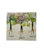 Glass Bud Vases Set of 3 Small Flower Vases Centerpiece Sand Art Wedding... - $333.75 MXN