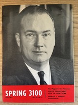 SPRING 3100 NYPD MAGAZINE APRIL 1961 - $134.16 MXN