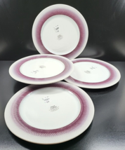 4 Pfaltzgraff Eclipse Plum Chop Plates Set Round Serving Platter Purple ... - £85.08 GBP