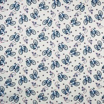 Bicycle Bike Fabric Annie Judie Rothermel Marcus Bros 100% Cotton 33&quot; L x 43&quot; W - £8.03 GBP