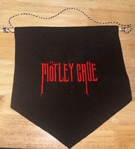 Motley Crue Banner Embroidered Wall Decor 12x10 - £19.12 GBP