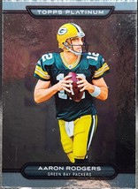 2010 Topps Platinum Aaron Rodgers #100 Green Bay Packers - $1.99