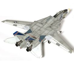 Academy 12563 USN F-14A VF-143 Pukin Dogs Plamodel Plastic Hobby Model Airplane image 3