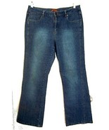 Lee Blue Jean Denim Flare Leg Jeans Sz 13/14 - £19.45 GBP