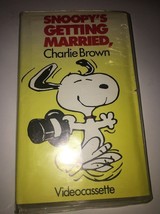 Snoopy&#39;s Getting Married, Charlie Brown - 1968 - VHS Tape - Vintage - £14.90 GBP