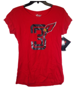 G-III Apparel Arizona Cardinals Women&#39;s Tees Big Logo Shortsleeve Red-Me... - $471.41 MXN