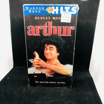 Arthur VHS Movie Dudley Moore Comedy PG 1981 - £9.63 GBP