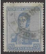 1916 ARGENTINA Stamp - 20c, SC#223 E73 - $1.49