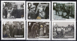 ZAYIX Guernsey 1099-1104 MNH Liberation Day Military War 090823S58M - £6.67 GBP