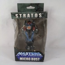 Stratos MOTU 200X Masters Of The Universe Micro Bust New NIB 2004 NECA H... - £20.02 GBP