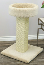 Prestige Solid Wood Large Cat Scratching Post, 32&quot; H- Free Shipping In The U.S. - £98.20 GBP
