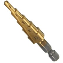 STEP DRILL BIT TITANIUM COATED HOWN - STORE - $12.50