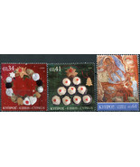 Cyprus 2020. Christmas (MNH OG) Set of 3 stamps - £3.50 GBP