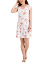 allbrand365 designer Womens Sleepwear Lace-Sleeve Chemise Nightgown, X-S... - $29.69