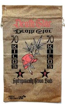Death Star Weed Burlap Bag Pot Leaf Wall Skull Rose Tattoo #31 Strain Weed - £12.59 GBP