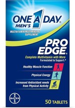 One A Day Men’s Pro Edge Multivitamin, Supplement with Vitamin A, Vitami... - $14.73