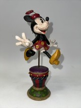 Disney Minnie Mouse Showcase Jim Shore Running Figure Rare HTF - £156.53 GBP