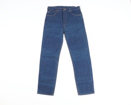 NOS Vintage 90s Carhartt 36x34 Traditional Fit Tapered Leg Denim Jeans Blue USA - £77.86 GBP