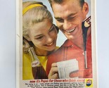 Original Vintage Early 60s Pepsi Magazine Ad - $13.49