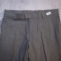Murano Pants Mens 38x32 Gray Casual Outdoors Preppy Slacks 100% Cotton T... - $22.75