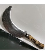 1800&#39;s Antique Handmade Carbon Steel Machete Billhook Sickle Knife Colle... - $46.39