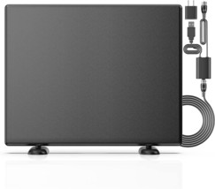 Amplified HD Digital TV Antenna - Long Range 300Miles Reception Support 4K/1080P - £13.01 GBP