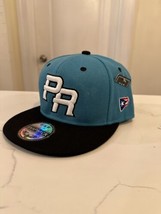 Puerto Rico SnapBack Cap Teel Color Adult Fits All Adjustable  - £15.53 GBP