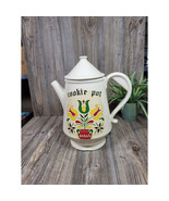 Vintage McCoy Cookie Jar Coffee Pottery Canister - $58.00