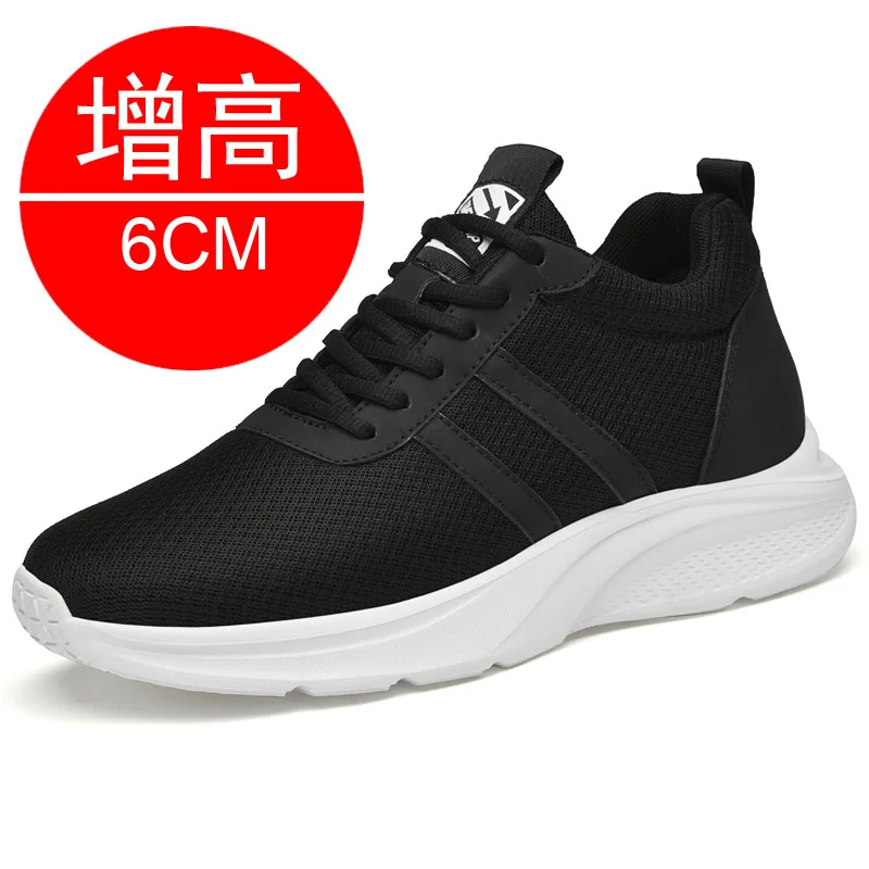 Men Elevator Shoes Height Increased Shoes for Men Sneakers Height Increa... - £70.54 GBP