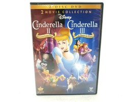 Cinderella II Dreams Come True Cinderella III A Twist in Time DVD 2012 - £6.12 GBP