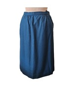 Pendleton Wool Vintage Blue Midi Skirt Small - £35.56 GBP