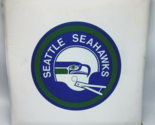 Vintage 1970&#39;s Seattle Seahawks Stadio Sedile Cuscino Pastiglia Bello - $20.43