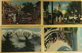 Lot 4 Landmarks of Los Angeles, California Vintage Postcards - £23.14 GBP