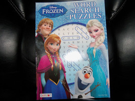 DISNEY FROZEN WORD SEARCH PUZZLES BOOK  #2 NEW - $9.49
