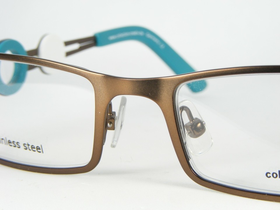 collection creativ 1228 350 BRONZE EYEGLASSES GLASSES FRAME 51-18-135mm (NOTES) Item image 6