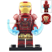 Iron Man Mark 7 suit The Avengers (2012) Marvel Endgame Minifigures Toy New - £2.51 GBP