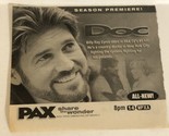 Doc Tv Guide Print Ad Billy Ray Cyrus Pax TPA14 - $5.93