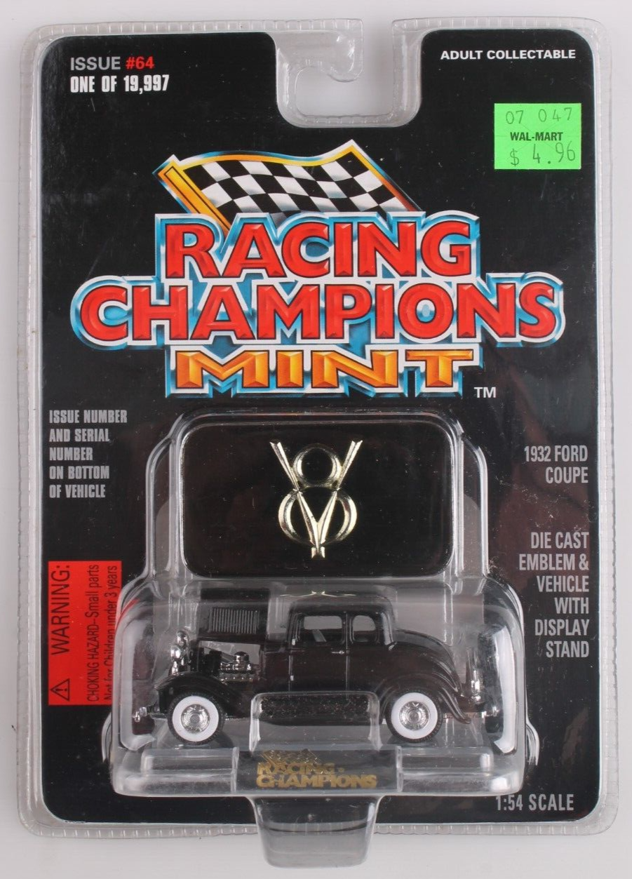 Primary image for Racing Champions 1:54 Mint Series Black 1932 Ford Coupe V8 Issue #64