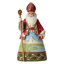 Jim Shore Swiss Santa Figurine Christmas Heartwood Creek Collection 7.25" High