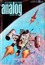 Analog: Science Fiction, Science Fact: October 1972 / Gordon R. Dickson ++ - $2.27